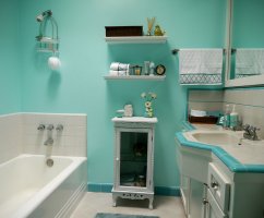 Что можно использовать вместо плитки для отделки ванной комнаты